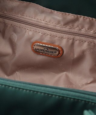 LA BAGAGERIE タックラウンド2WAYバッグ ダークグリーン