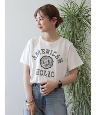 AMERICAN HOLIC ＡＭＥＲＩＣＡＮ　ＨＯＬＩＣ　ＴＥＥ1 Off White