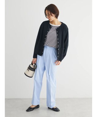 Green Parks コンパクトボーダープルオーバー Gray