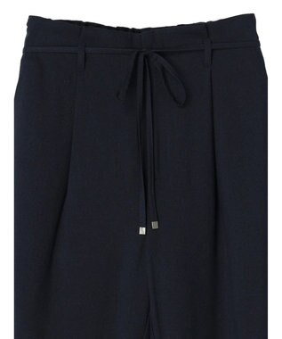earth music&ecology リネンライクテーパードパンツ Navy