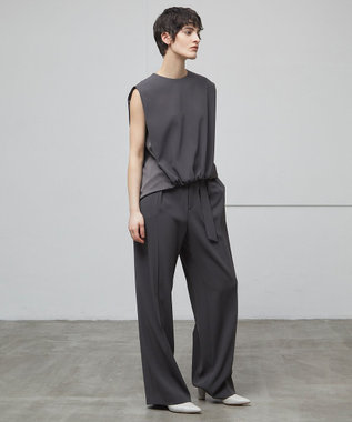 BEIGE， 【洗える・L-size】CINDY / ワイドパンツ C.Gray