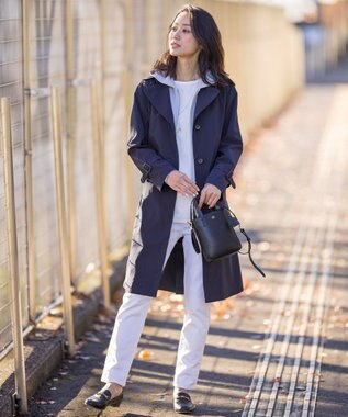 J.PRESS LADIES 【3way】ダブルリングラリエット ネックレス シルバー系