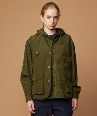 JOSEPH ABBOUD MOUNTAIN 【ECO撥水・軽量/男女兼用】Teeamu Jarviコラボベスト カーキ系