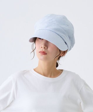 ATRENA 体感-10℃コカゲル リネンキャスジョッキー サックス