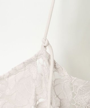 23区 【GOLD LABEL/見上愛さん着用】BROCHEレース キャミソール ワンピース ベージュ系