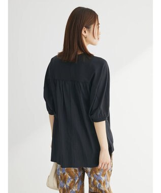 Green Parks ナイロンドッキングカットチュニック Black