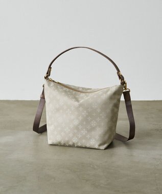 russet シンプルショルダーバッグ (CE-1243) Ecru