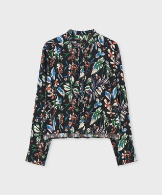 Paul Smith Number Floral ブラウス ブラック