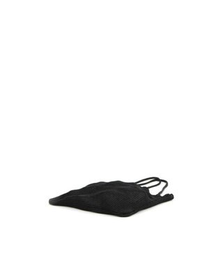 UNBILLION カシュカシュ cachecache / ラメ糸編みトートバッグ ブラック