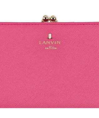 LANVIN en Bleu リュクサンブール 口金二つ折り財布 ベリーピンク