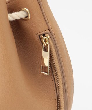 23区 【CLASSY.6月号掲載】ロープバケツ バッグ キャメル系