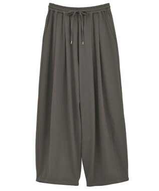 Green Parks ウエストタックイージーパンツ Charcoal Gray