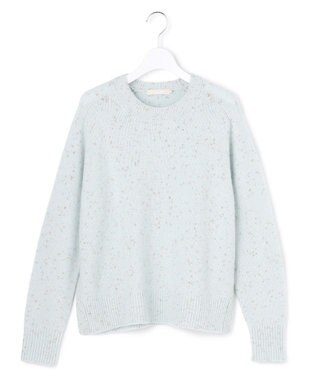 ICB 【先行予約】シャインノットカシミヤブレンド プルオーバーニット クラウドサックス