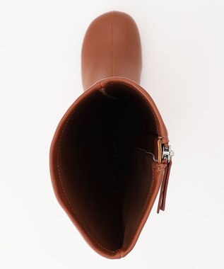 ICB ストレッチロングブーツ テラコッタ系