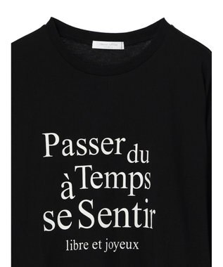 Green Parks 多段ロゴ半袖チュニック Black