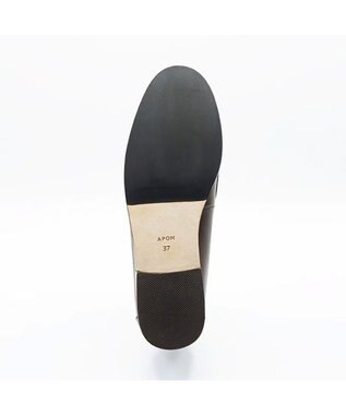 APOM 本革ペニーローファー 25 ブラウン