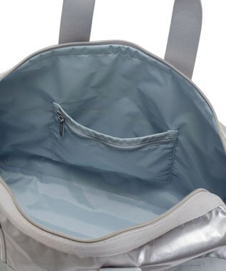 LeSportsac DELUXE MED WEEKENDER MH/ロゴジャガードシルバースナイデル ロゴジャガードシルバースナイデル