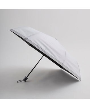 MOONBAT MIZUNO  (ミズノ) 無地 ロゴ 日傘 折りたたみ傘 パラソル 晴雨兼用  一級遮光 遮熱効果 遮光率100% UV遮蔽100% 高遮熱 グレー