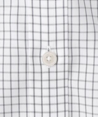 GOTAIRIKU 【形態安定】PREMIUMPLEATS_ボタンダウンカラー 通年ドレスシャツ ライトグレー系4