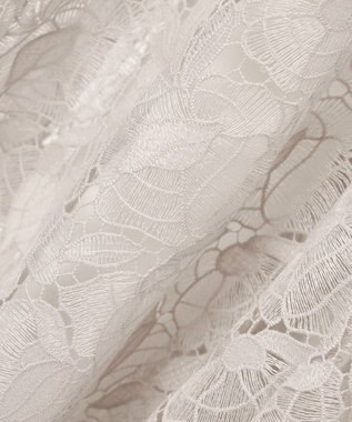 23区 【GOLD LABEL/見上愛さん着用】BROCHEレース キャミソール ワンピース ベージュ系