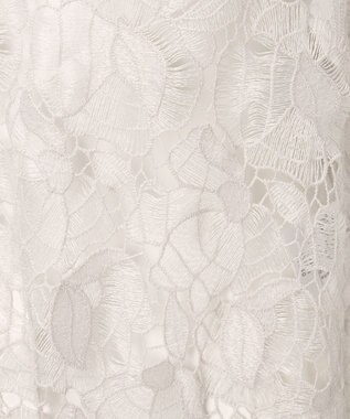 23区 【GOLD LABEL/見上愛さん着用】BROCHEレース キャミソール ワンピース ベージュ系