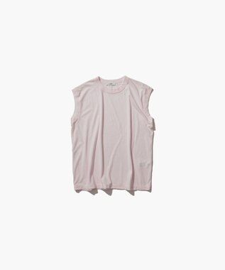 ATON GARMENT DYED 60 FRESCA | ボーイズフィット ノースリーブ PINK