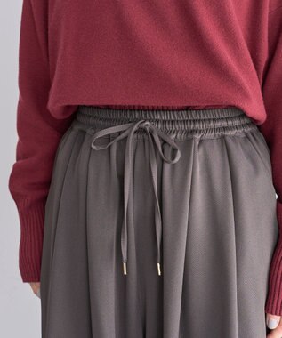 Green Parks ウエストタックイージーパンツ Charcoal Gray