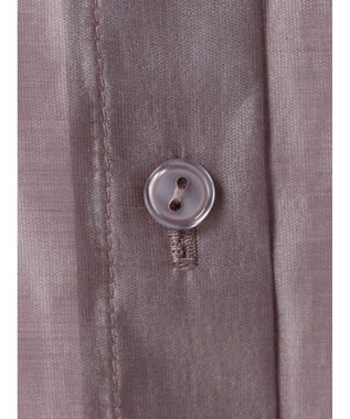 earth music&ecology マルチウェイシアーシャツ Grayish Pink