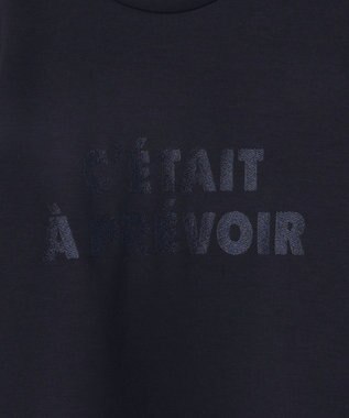 UNFILO BEAUTY FORM JERSEY 刺繍ロゴ プルオーバー ネイビー