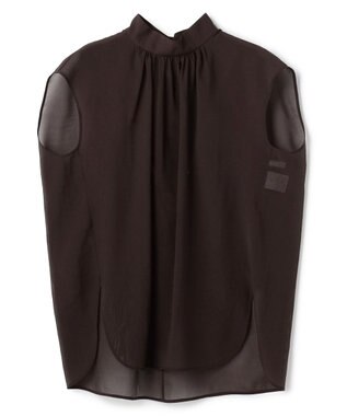 BEIGE， SERAPHIN / ライトシアー ハイネックブラウス Bordeaux