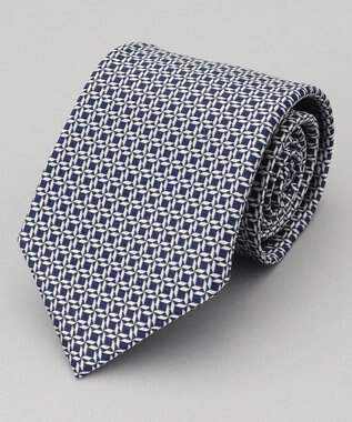 GOTAIRIKU GOTAIRIKU別注【MANTERO/マンテロ】ネクタイ_格子柄 ネイビー系8