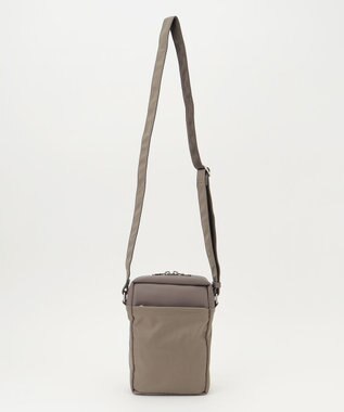 Y'SACCS ブロックモチーフポシェット グレージュ