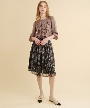 TOCCA 【消臭・洗える】LOVE スカート ブラック系5