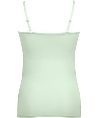 Wing インナー　カップ付きキャミソール　【シンクロブラトップ】　ラクなのにきれいなバストシルエット　ウイング／ワコール　ET1051 オリーブ