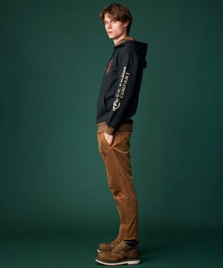 JOSEPH ABBOUD MOUNTAIN 【FILSON】PROSPECTOR GRAPHIC HOODIE　フーディ ブラック系