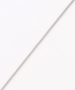 組曲 センターパールメタルリングネックレス シルバー系