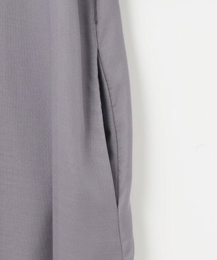 J.PRESS LADIES 【洗える】ブライトスパンボイル ワンピース グレージュ系