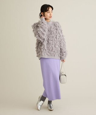 CRAFT STANDARD BOUTIQUE ループ編みニットプルオーバー Gray
