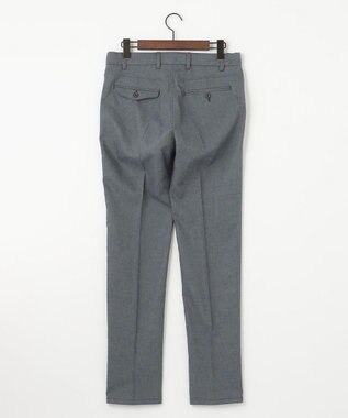 JOSEPH ABBOUD 【ウエストも伸びる！/ストレッチ】ミックスリネンシャンブレーパンツ グレー系