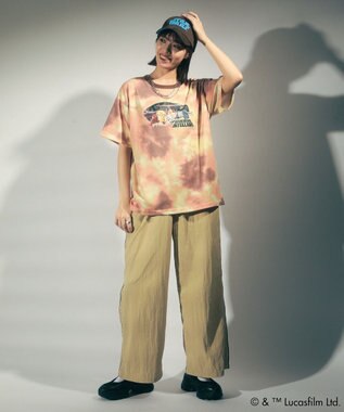 Green Parks ＳＴＡＲ　ＷＡＲＳ／ロゴテープラインパンツ Beige