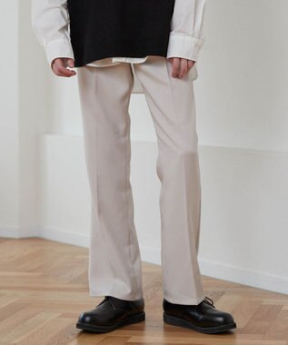 WEGO イージーケア　フレアスラックス ホワイトアイボリー