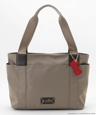 LA BAGAGERIE 【LA BAGAGERIE×HELLO KITTY】リボンチャーム付き　デイリートート　Mサイズ