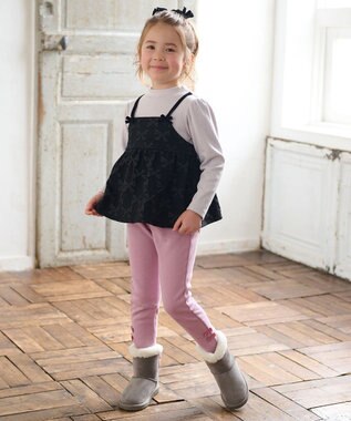 ANY KIDS 7days裏シャギーガーリーパンツ ラベンダー