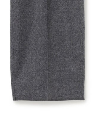 J.PRESS MEN 【ストレッチ / 洗える】トリートメントウール フランネル スラックス ライトグレー系