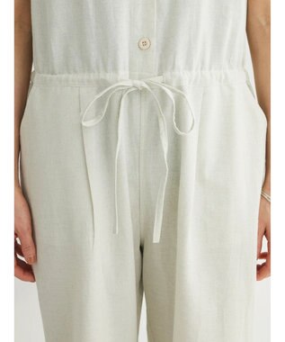 Green Parks インド 綿麻オールインワン Natural