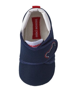 MIKI HOUSE HOT BISCUITS 【ミキハウス】【10.5-12.5cm】 プレシューズ 紺