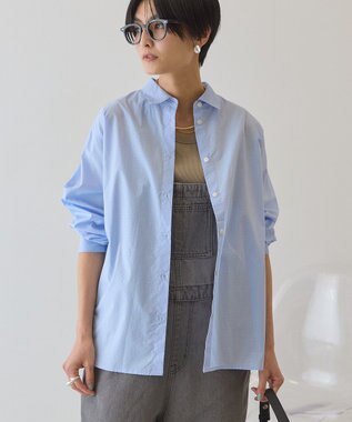 AMERICAN HOLIC パンチングシャツ Sax