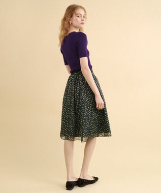 TOCCA 【消臭・洗える】LOVE スカート ネイビー系5