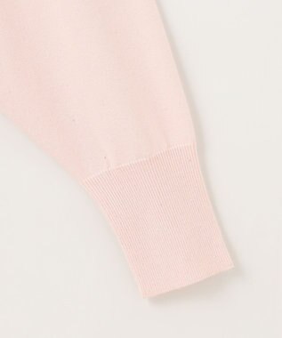 組曲 L 【WEB限定】ELENAスパンコールバックパール ニット ピンク系