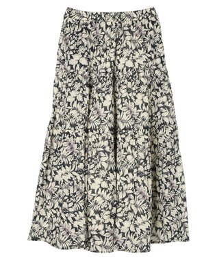 AMERICAN HOLIC インドコットンティアードボイルスカート Flower